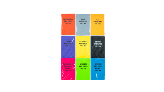 Colpa Press' Rave Flyers series now in stock