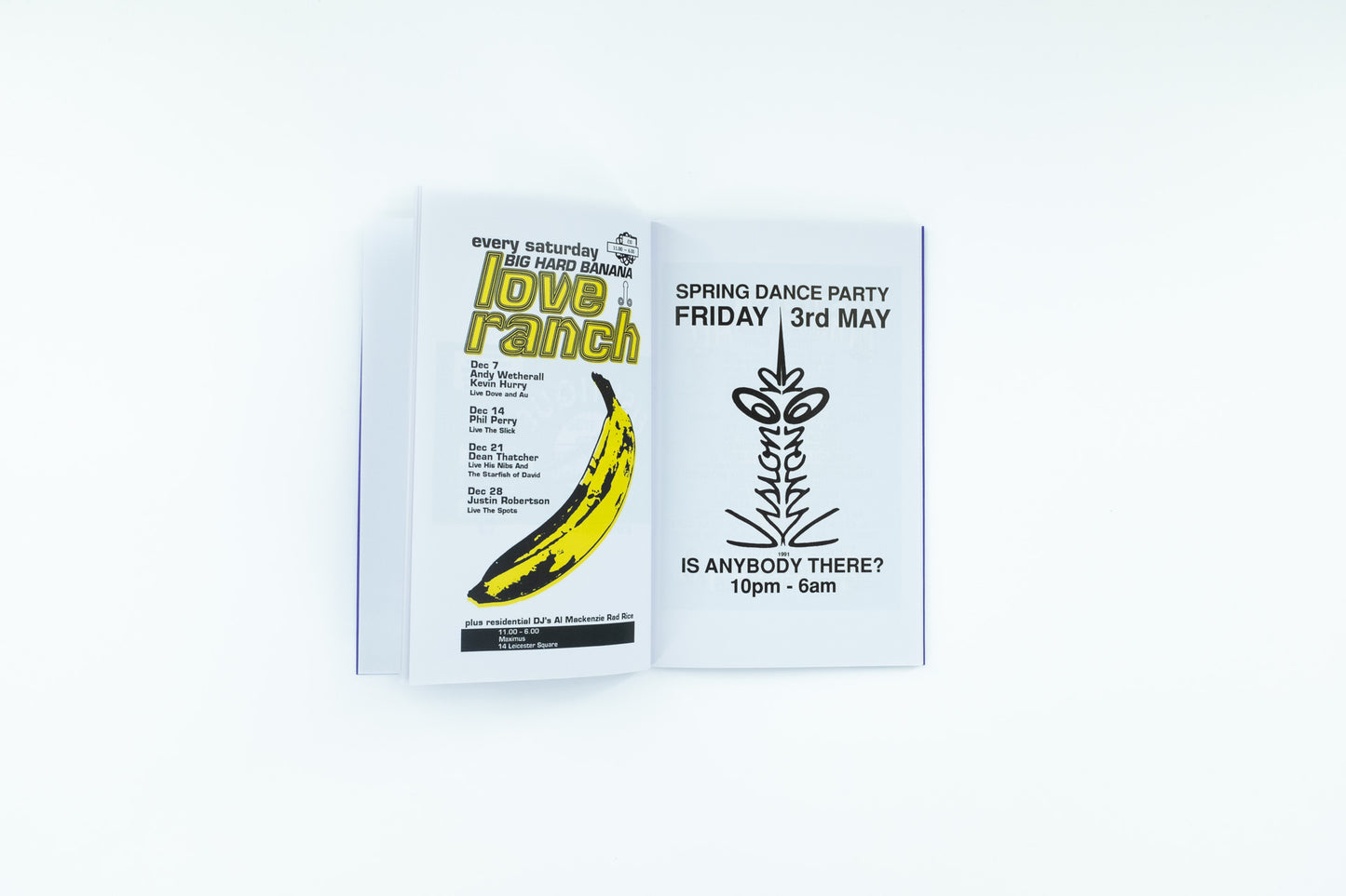 London Rave Flyers 1990-1996