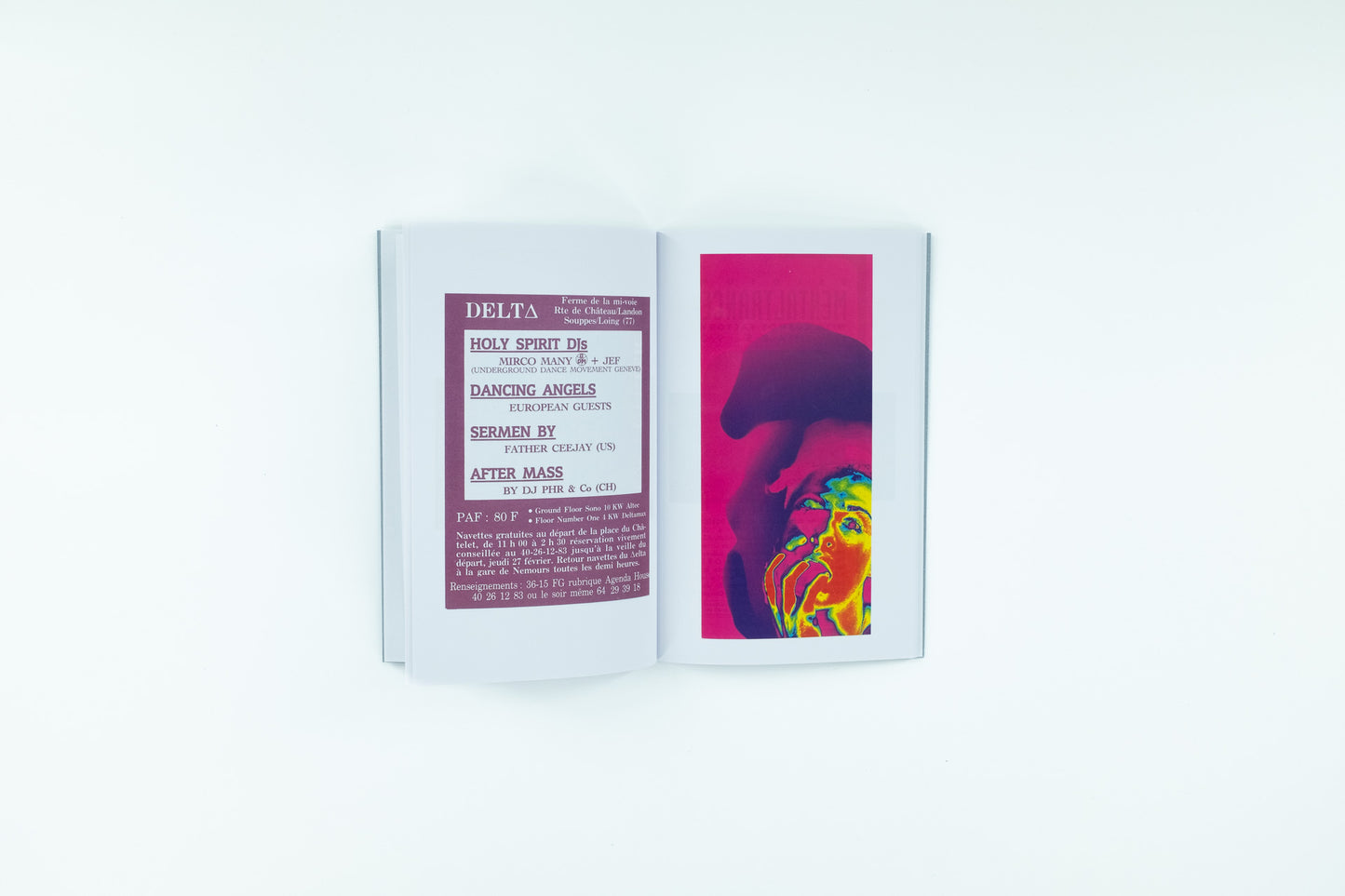 Paris Rave Flyers 1991-1994