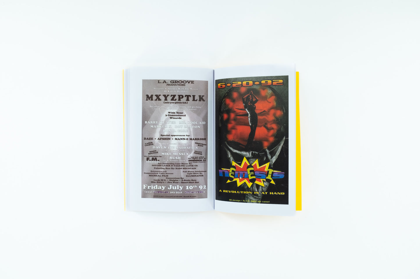 LA Rave Flyers 1991-1994