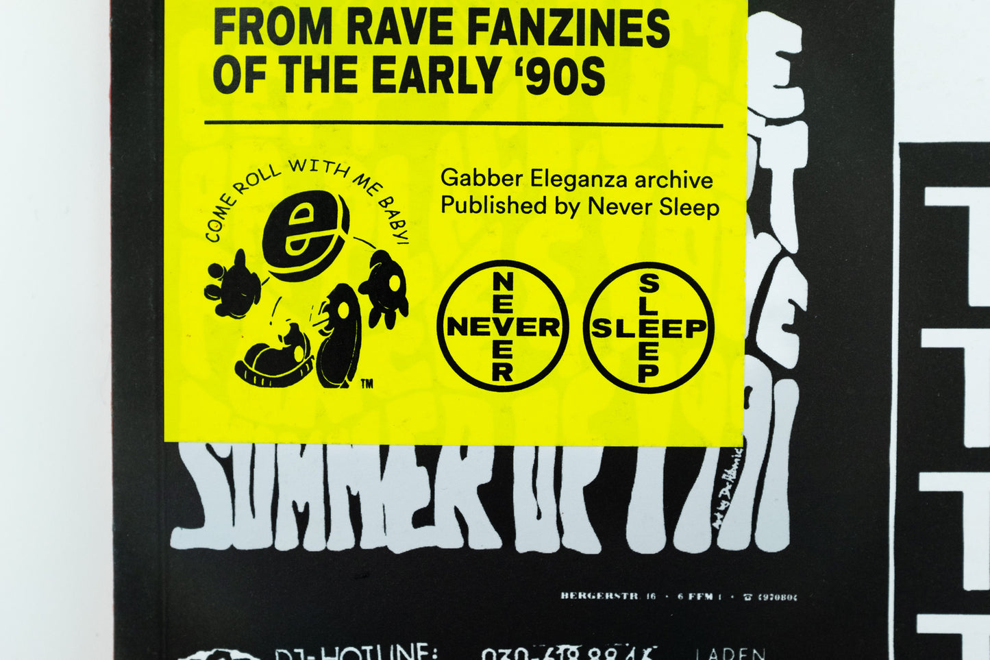 ARCHIVIO#1 – Records store ads and paper ephemera from Rave fanzines of the early 90s