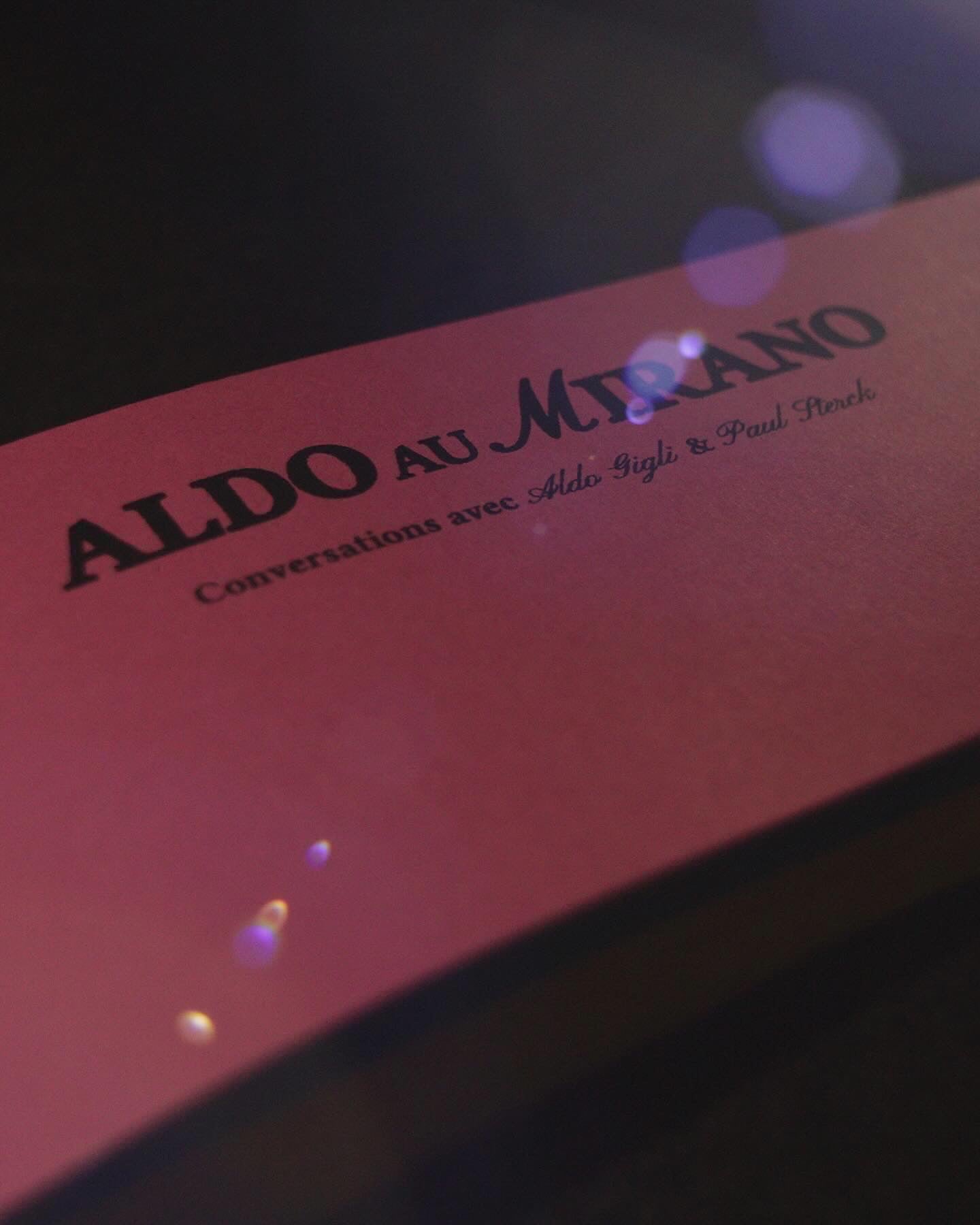 Aldo au Mirano