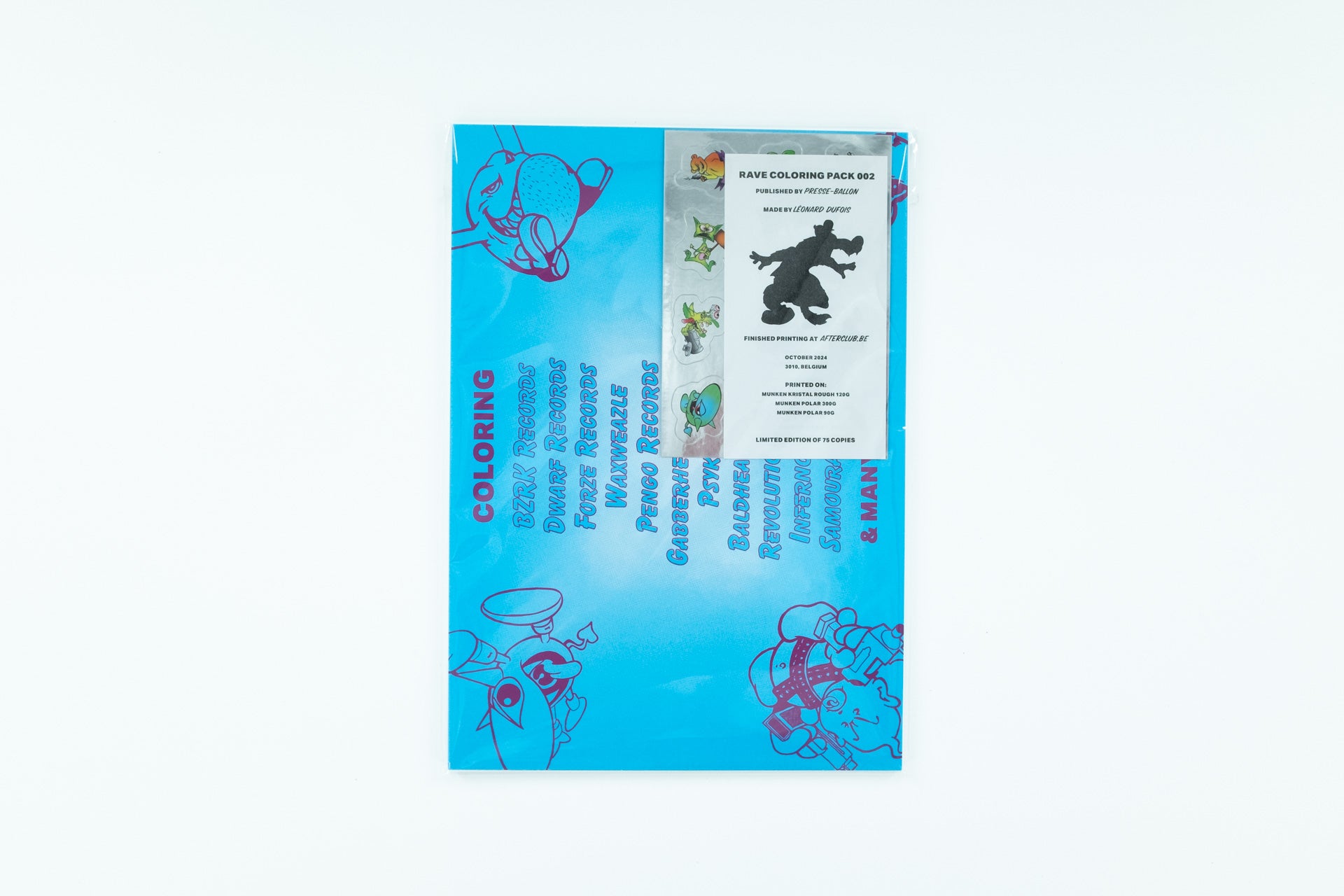 Rave Coloring Pack #002 – afterclub.be