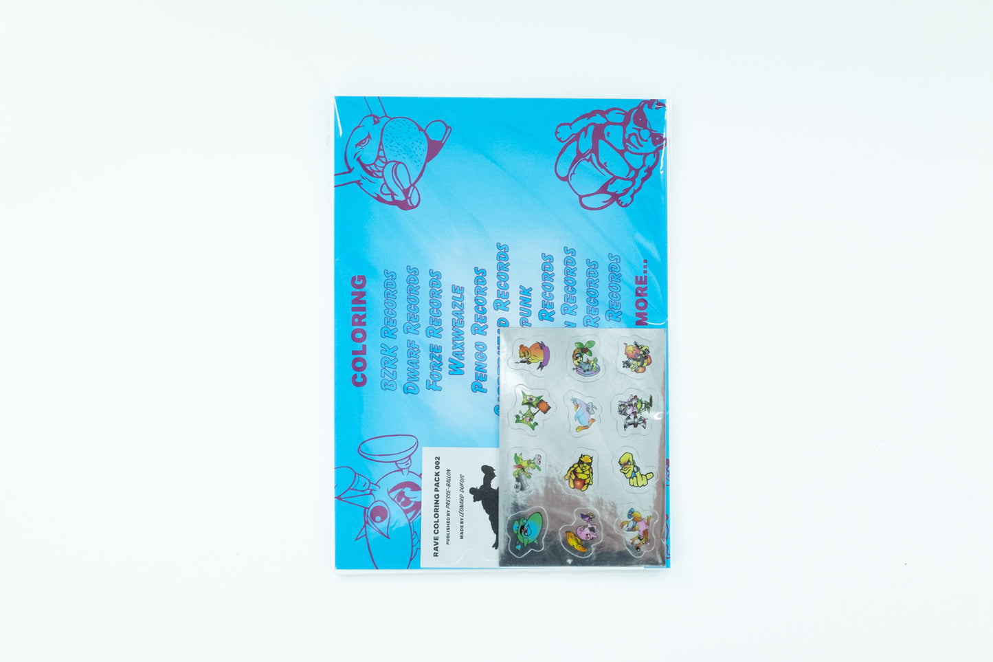 Rave Coloring Pack #002