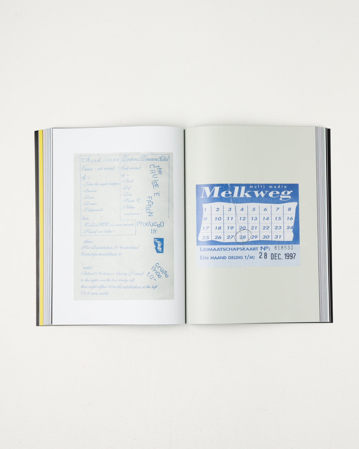 (Pre-order) MEMORABILIA: A Scan Through Dutch Rave Culture Vol. 1