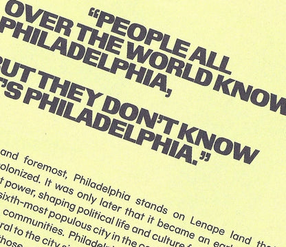 No One Mag #3: Philadelphia